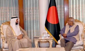 Meeting of the Saudi Ambassador with the Chief Advisor of Bangladesh