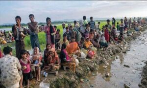 Rohingyas crowd again at Bangladesh border