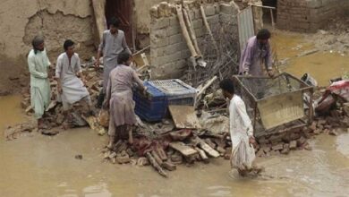 Heavy rains cause severe flooding in Pakistan, 10 dead