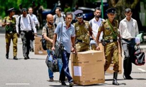 Today is the first vote in Sri Lanka after the ouster of the president