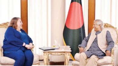 Washington will work closely with the interim government of Bangladesh