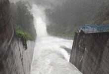 Kulekhani reservoir sluice gates open, call for high vigilance