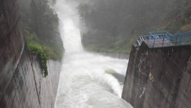 Kulekhani reservoir sluice gates open, call for high vigilance