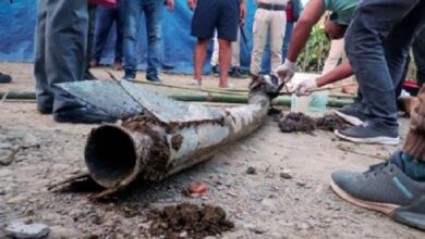 Where did the drone-rocket used in the Manipur attack come from?