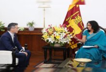 A meeting between the Sri Lankan Director of the Asian Development Bank and the Prime Minister