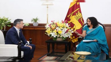 A meeting between the Sri Lankan Director of the Asian Development Bank and the Prime Minister