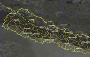 Local winds coupled with westerlies affecting Nepal's weather