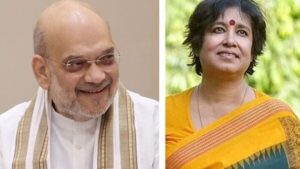 Taslima's tweet to Amit Shah, did the writer get permission to stay in India?