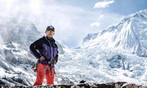 Nepalese youth record for climbing the world's 14 highest peaks at a young age