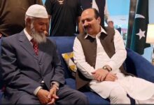 Zakir Naik in Pakistan on a one-month visit