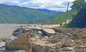 Recent natural disasters in Nepal caused significant damage to road infrastructure; Repairs may cost Rs 25 billion