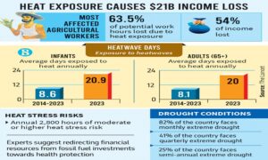 Heat exposure cuts labour capacity, causes $21b income loss in Bangladesh: Lancet report