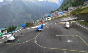 Over 1,150 tourists land in Lukla after flights resumption