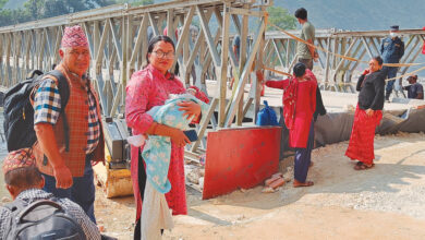 Flood-destroyed Khurkot Bailey bridge restored, bringing relief to cut-off communities