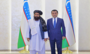 Islamic Emirate Ambassador Presents Credentials to Uzbekistan's FM