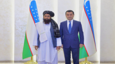 Islamic Emirate Ambassador Presents Credentials to Uzbekistan's FM