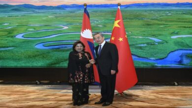 Nepal Foreign Minister Rana holds bilateral meeting with Chinese counterpart Wang