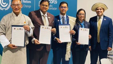 a group of carbon neutral countries including Bhutan, Madagascar, Panama, and Suriname have launched the G-ZERO forum at the COP29 summit in Baku on Tuesday.