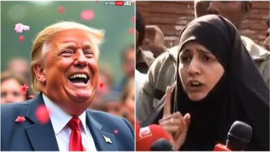 A woman appeared in Pakistan with such a claim that 'Trump is my birth father'!