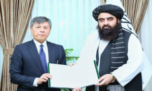 The Uzbek Ambassador presented his credentials to the Acting Foreign Minister of Afghanistan