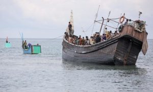 Sri Lanka navy rescues boat of 100 Rohingya refugees