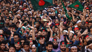 Thousands march in Bangladesh to mark student-led uprising that ousted PM Hasina