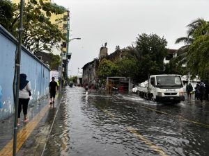 Male’ records heaviest rainfall in 24 hours