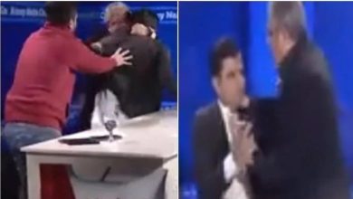 PTI-PML-N leaders clash on TV show in Pakistan