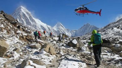Nepal Halts Helicopter Services in Everest Region After Protests