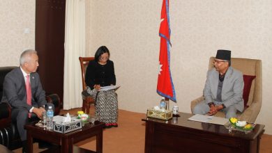 Japanese Ambassador pays courtesy call on Nepal Vice President Yadav
