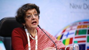 Veena Sikri questions arrest warrant against Hasina