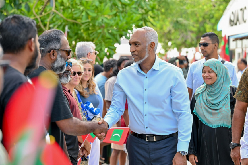 Maldives President visits Gulhi as first stop of 2025 tour