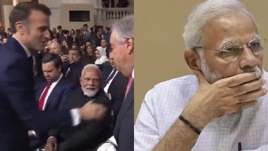 Macron ignored Modi