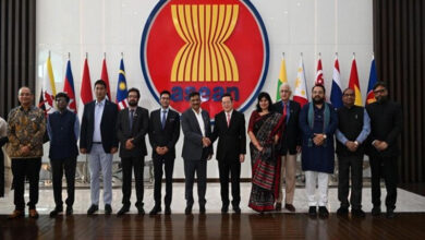 Both sides also exchanged views on transnational crime, including combating terrorism and violent extremism.