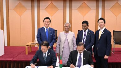 Japanese authorities and businesses on Thursday announced plans to recruit at least 100,000 workers from Bangladesh in the next five years to meet the country's growing workers' shortage.