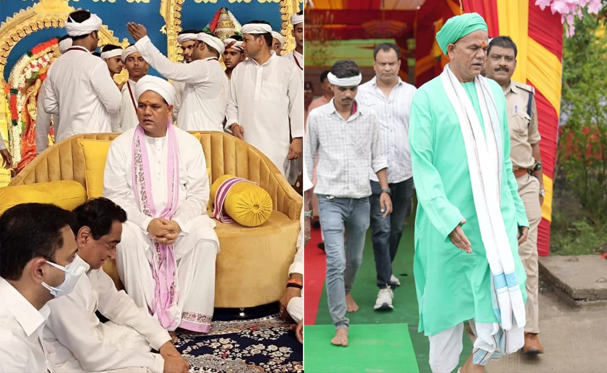 The inclusion of Rawatpura Sarkar, also known as Ravishankar Maharaj, in the FIR has drawn attention due to his long-standing ties with top politicians.