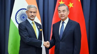 Indian Foreign Minister S Jaishankar (left) and his Chinese counterpart Wang Yi. File Photo: Collected