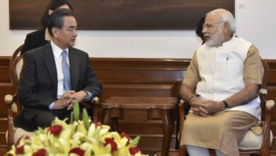 Chinese Foreign Minister Wang Yi, who arrived in India on Monday, expected to discuss disputed border in the Himalayan mountains with Indian leadership