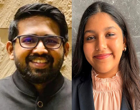 Aditya Gowdara Shivamurthy and Uditi Lunawat